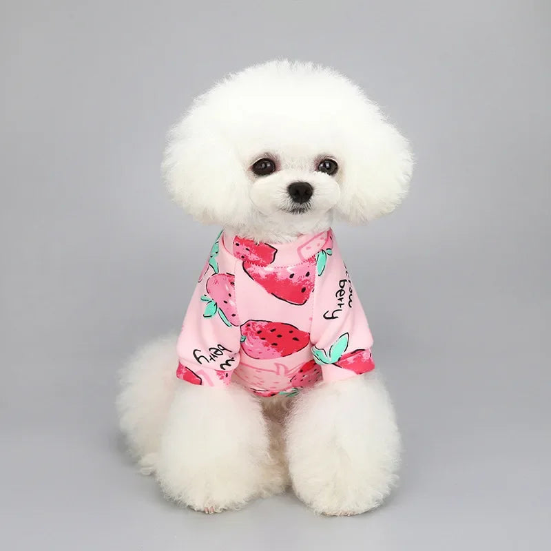 Cozy Fleece Pet Sweatshirt for Cats & Dogs