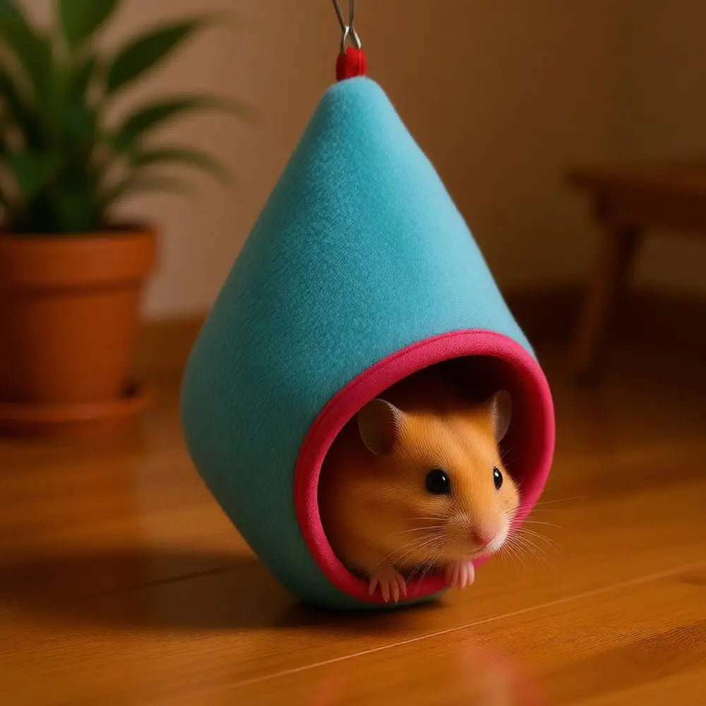 Cozy Hanging Hamster Nest Sleeping Hideaway