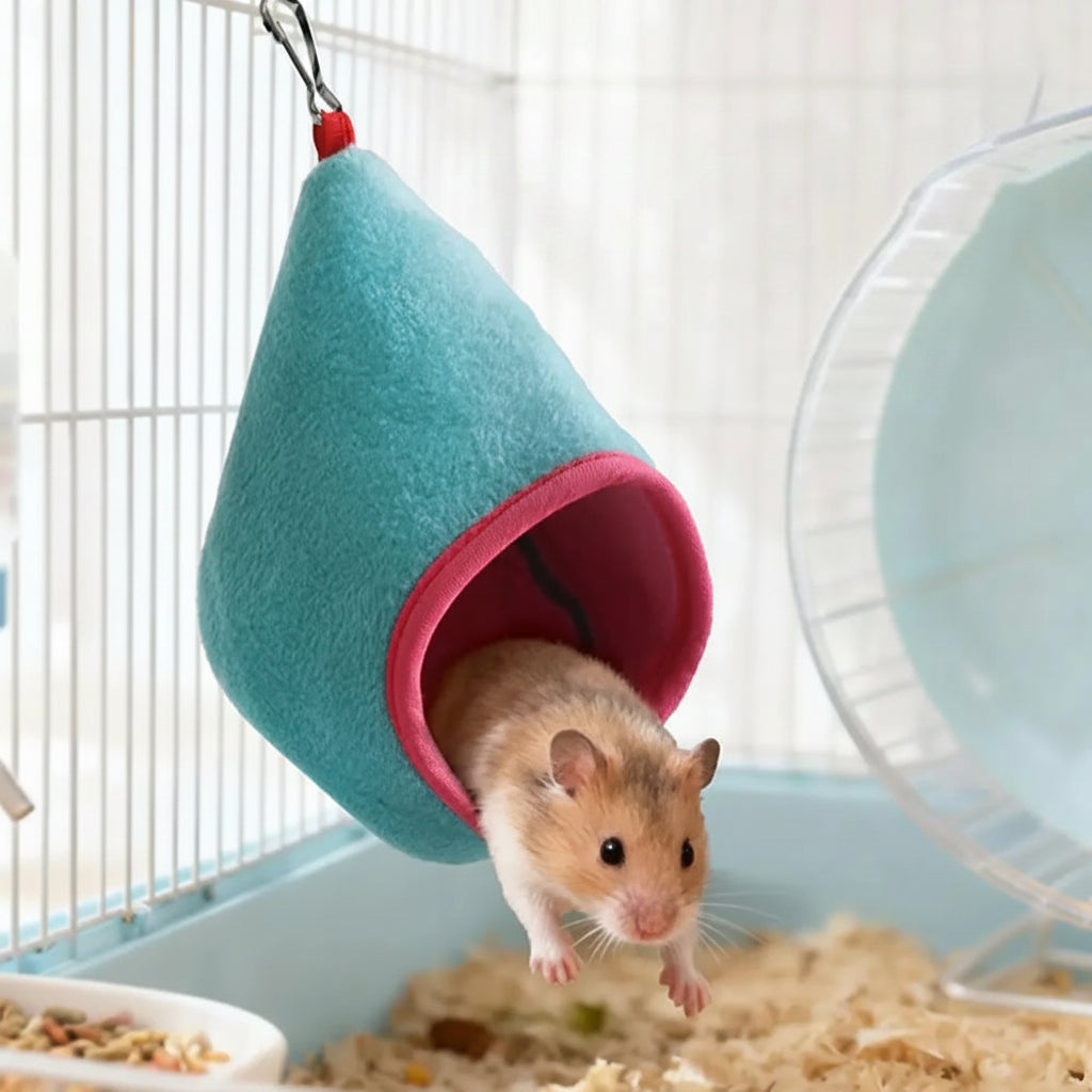 Cozy Hanging Hamster Nest Sleeping Hideaway