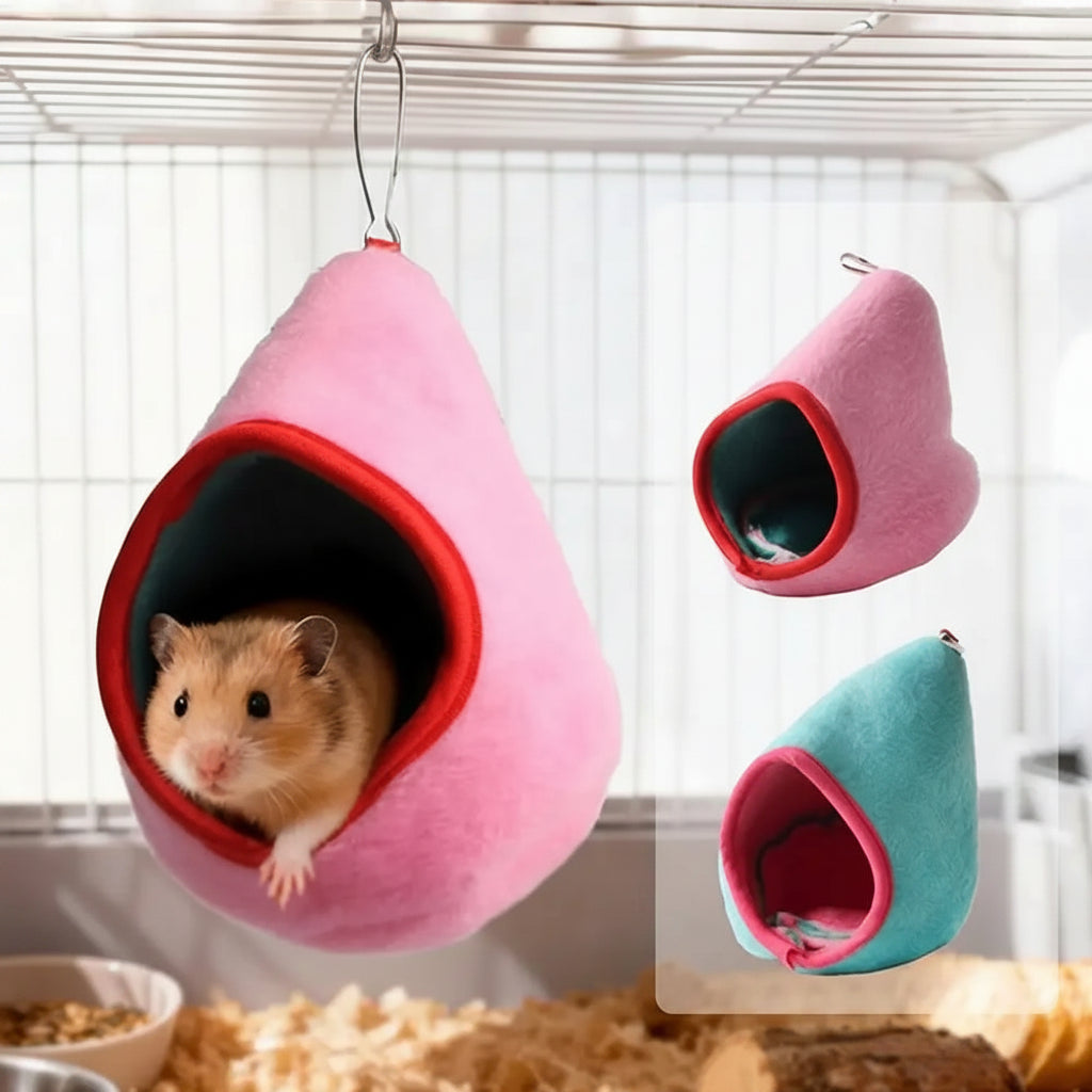 Cozy Hanging Hamster Nest Sleeping Hideaway
