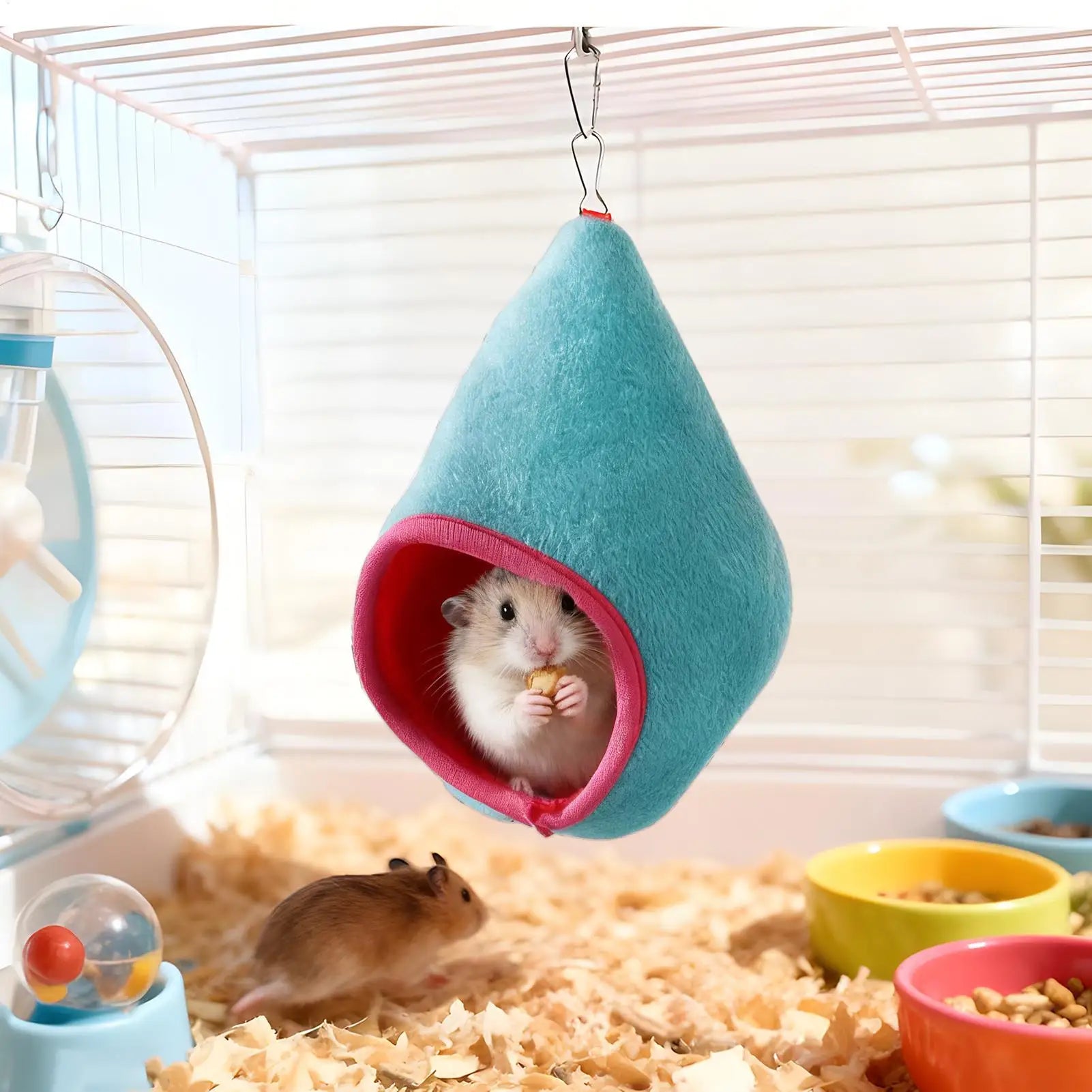 Cozy Hanging Hamster Nest Sleeping Hideaway