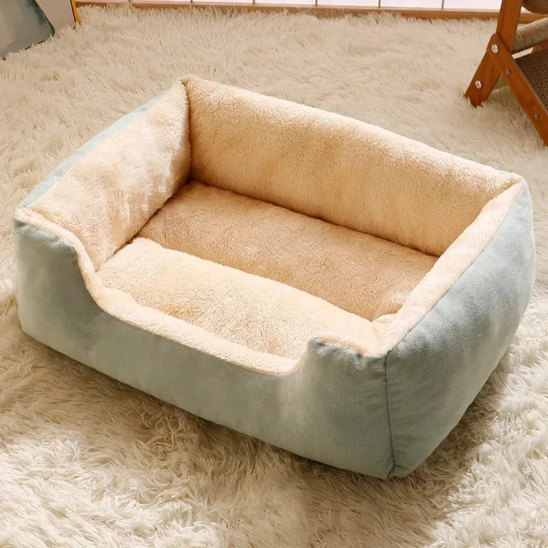 Cozy and Comfortable Plush Pet Bed