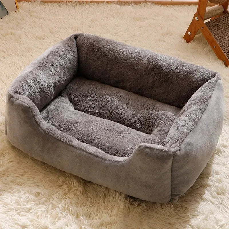Cozy and Comfortable Plush Pet Bed