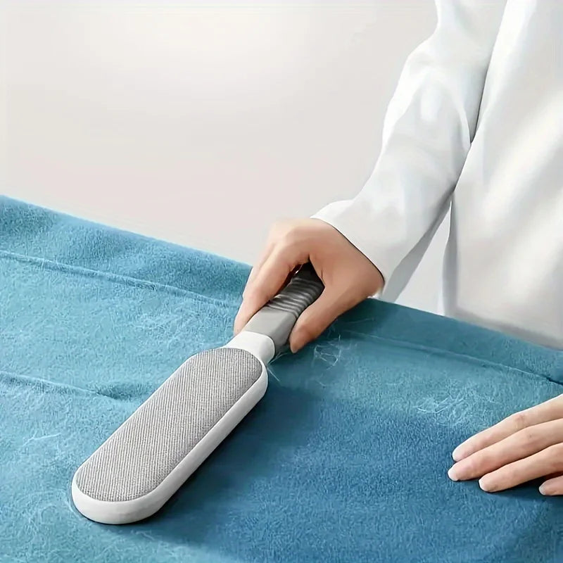 Double-Sided Pet Hair Remover Brush