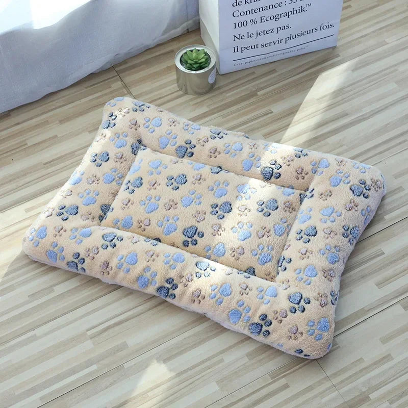 Double-Sided Plush Pet Mat for Cats & Dogs
