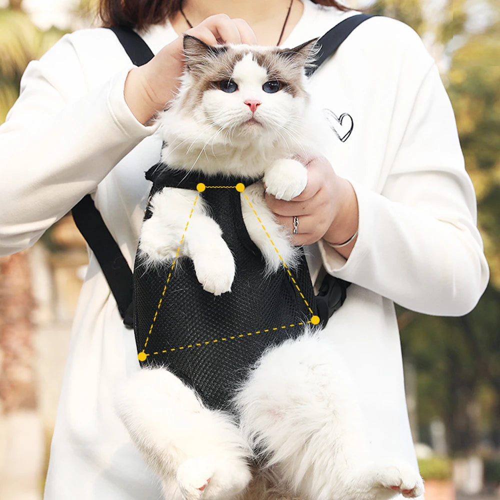 Durable Adjustable Pet Travel Carrier Backpack