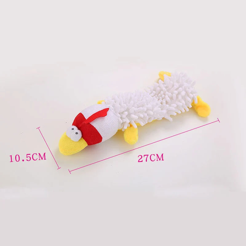 Durable Squeaky Animal Shape Plush Pet Toy