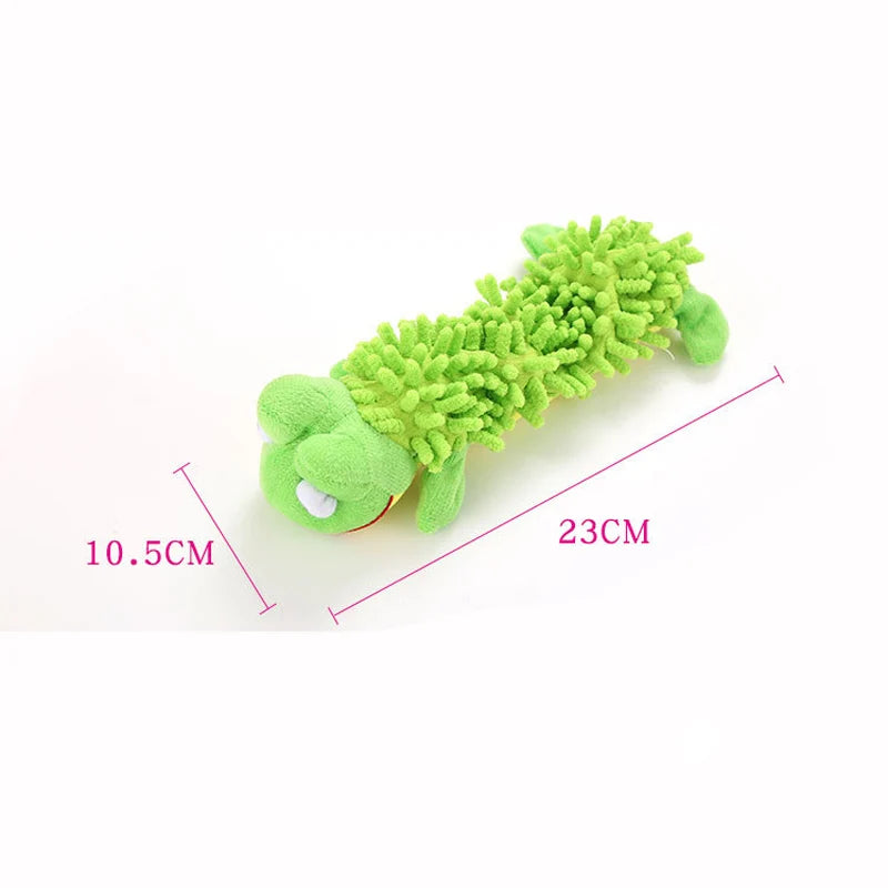 Durable Squeaky Animal Shape Plush Pet Toy