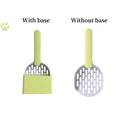Ergonomic Cat Litter Shovel Scoop with Holder Base