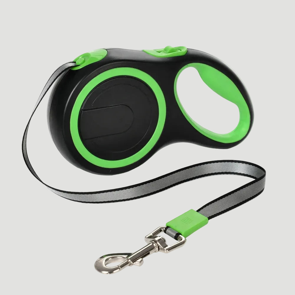 Extendable and Retractable Dog Strap Leash