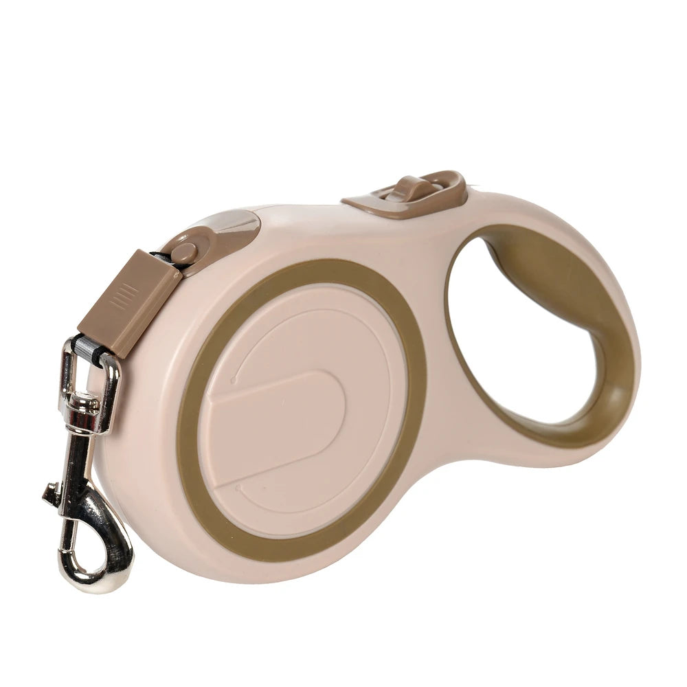 Extendable and Retractable Dog Strap Leash