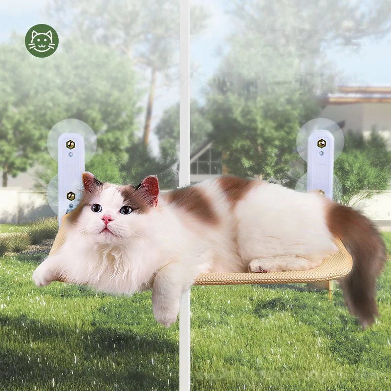 Foldable Window Hanging Lounger Hammock Pet Bed