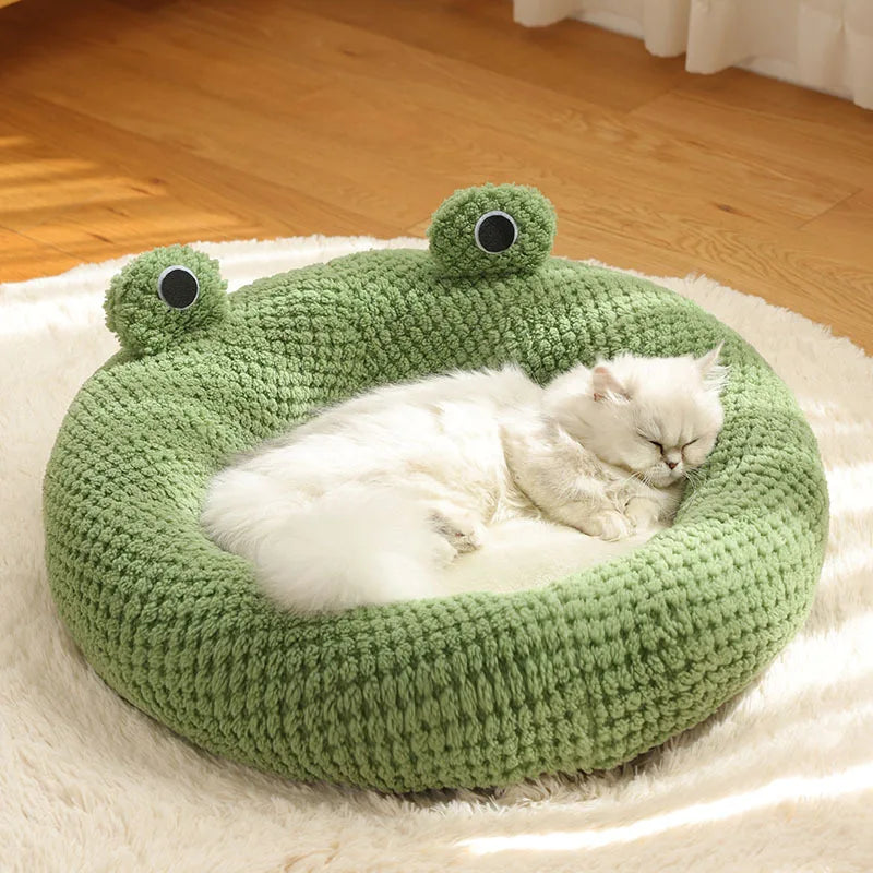 Frog-eyed Comfortable Pet Bed Nest Villa House