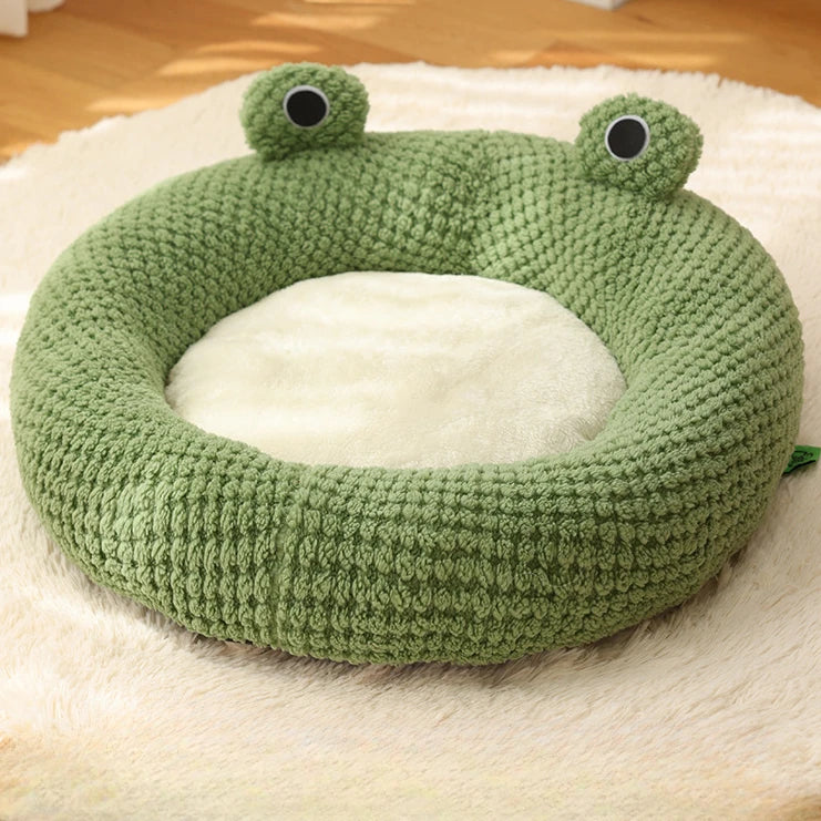 Frog-eyed Comfortable Pet Bed Nest Villa House