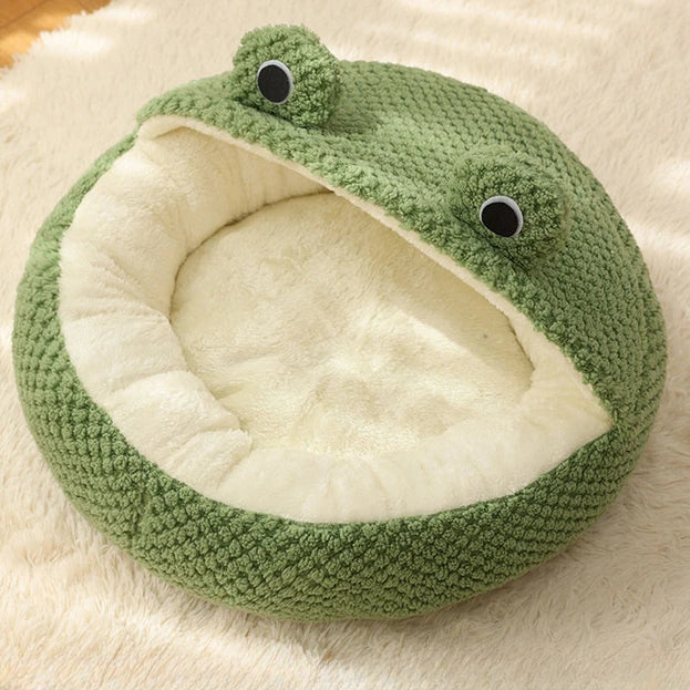 Frog-eyed Comfortable Pet Bed Nest Villa House