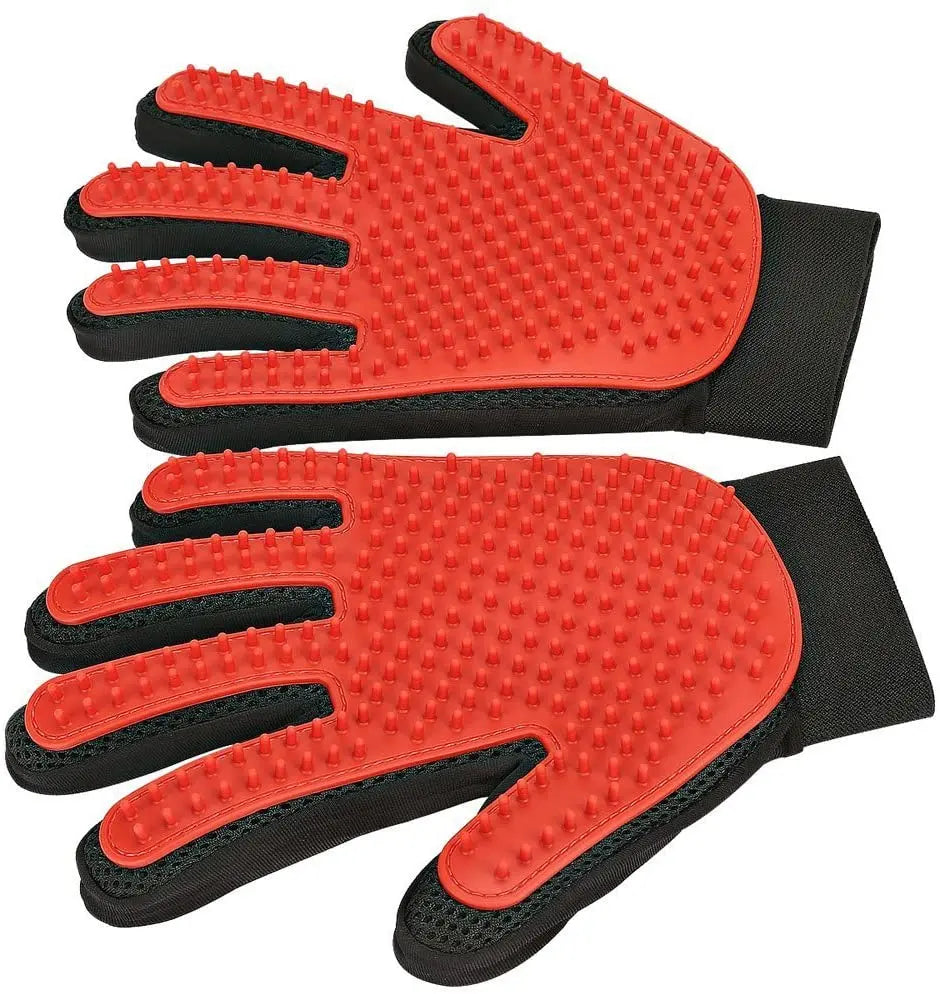Gentle and Efficient Pet Grooming and Hair Removal Glove