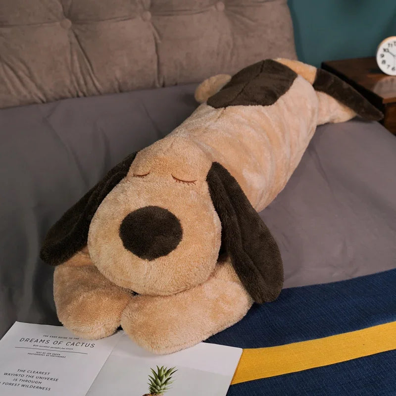 Giant Soft Down Cotton Stuffed Dog Plush Pillow