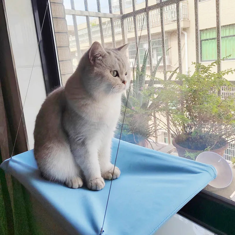 Heavy-Duty Window Cat Hammock Bed