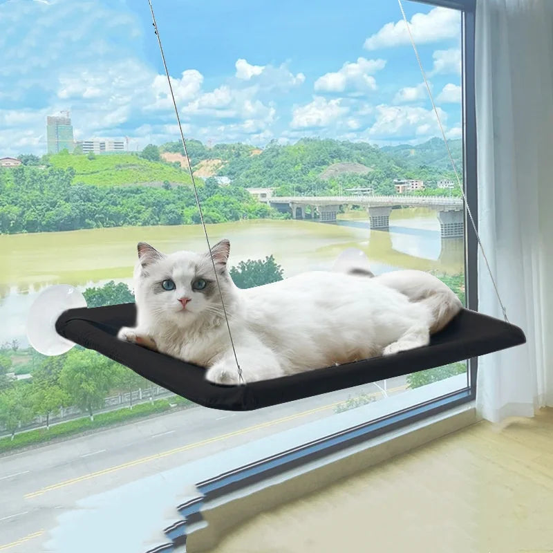 Heavy-Duty Window Cat Hammock Bed