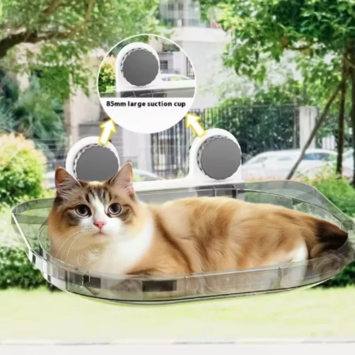 Heavy-Duty Window Cat Hammock Bed