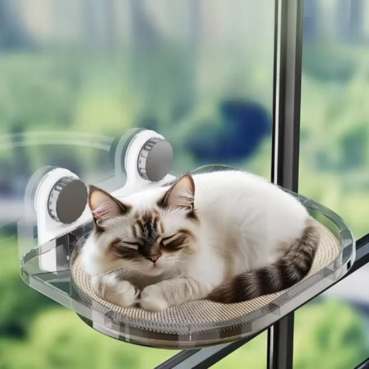 Heavy-Duty Window Cat Hammock Bed