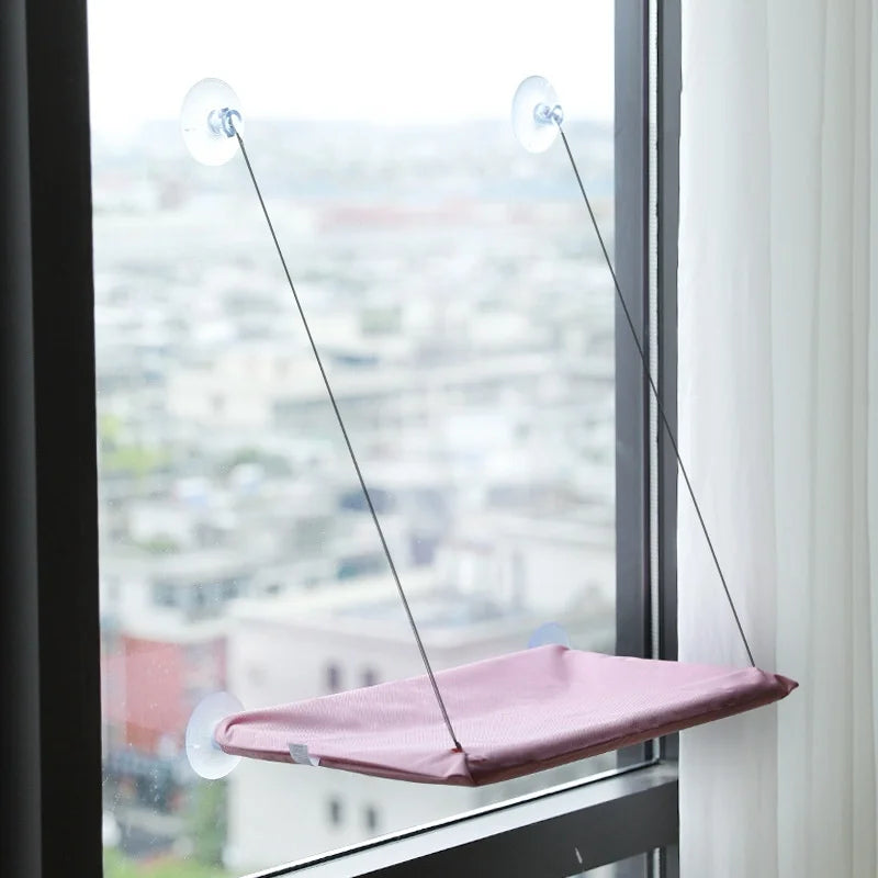Heavy-Duty Window Cat Hammock Bed