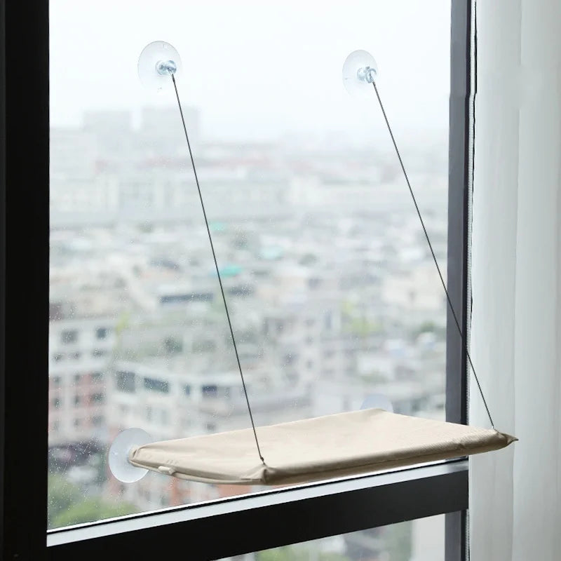 Heavy-Duty Window Cat Hammock Bed