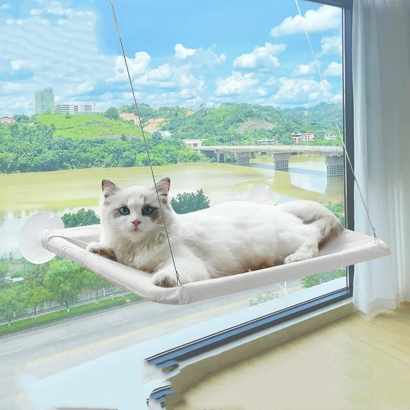 Heavy-Duty Window Cat Hammock Bed