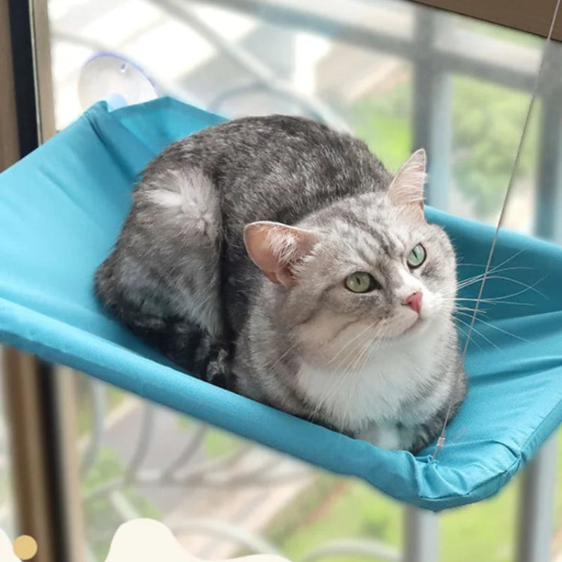 Heavy-Duty Window Cat Hammock Bed