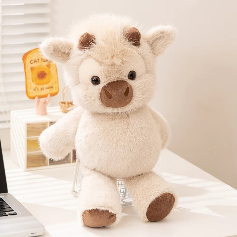 Huggable Highland Cow Plushie Stuffed Animal