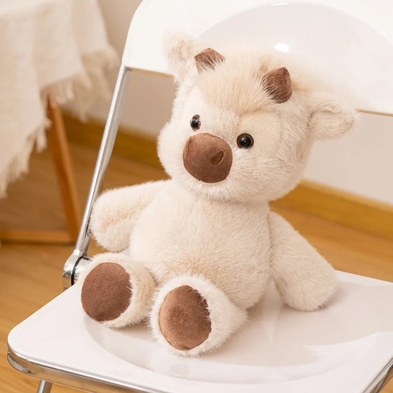 Huggable Highland Cow Plushie Stuffed Animal