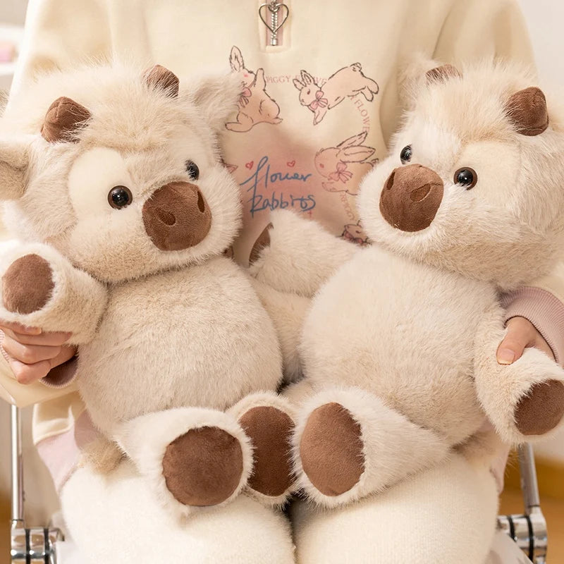Huggable Highland Cow Plushie Stuffed Animal