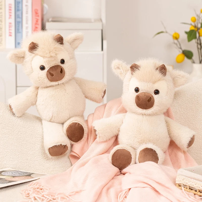 Huggable Highland Cow Plushie Stuffed Animal