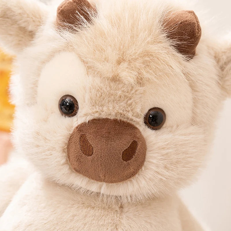Huggable Highland Cow Plushie Stuffed Animal