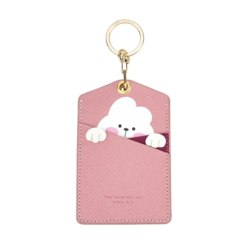 ID Protection Cute Animal Card Holder and Keyring