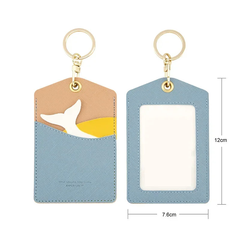 ID Protection Cute Animal Card Holder and Keyring