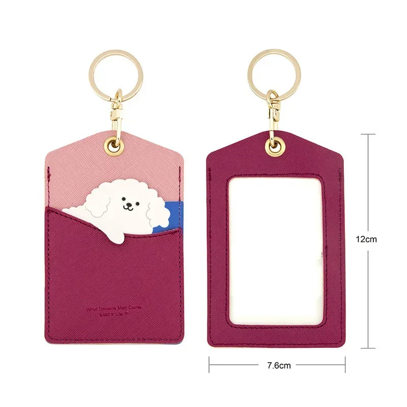 ID Protection Cute Animal Card Holder and Keyring