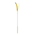 Interactive Flexible Wire Feather Cat Teaser Wand with Tail Grass