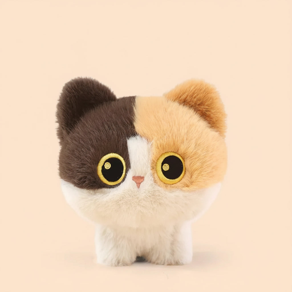 Kawaii Standing Kitten Plush Stuffed Animal