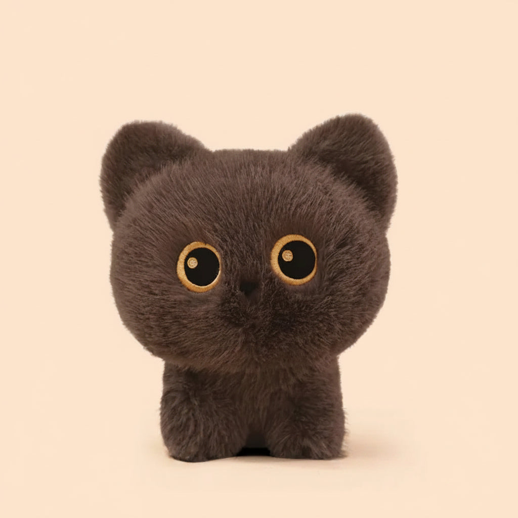Kawaii Standing Kitten Plush Stuffed Animal