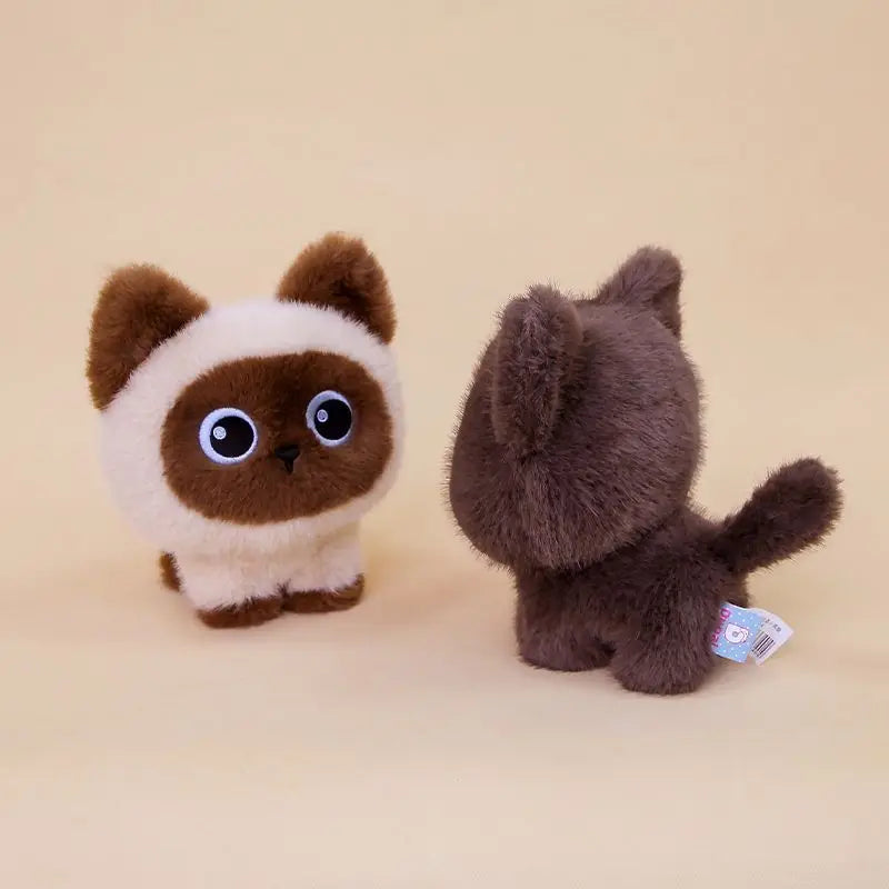 Kawaii Standing Kitten Plush Stuffed Animal