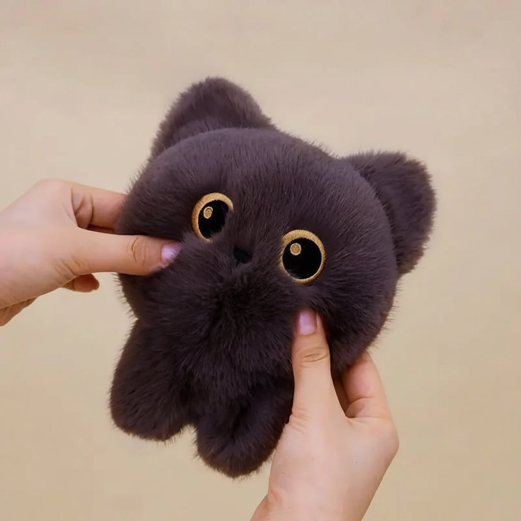 Kawaii Standing Kitten Plush Stuffed Animal