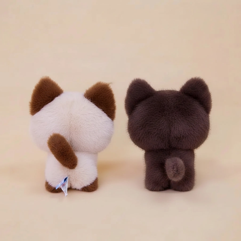 Kawaii Standing Kitten Plush Stuffed Animal