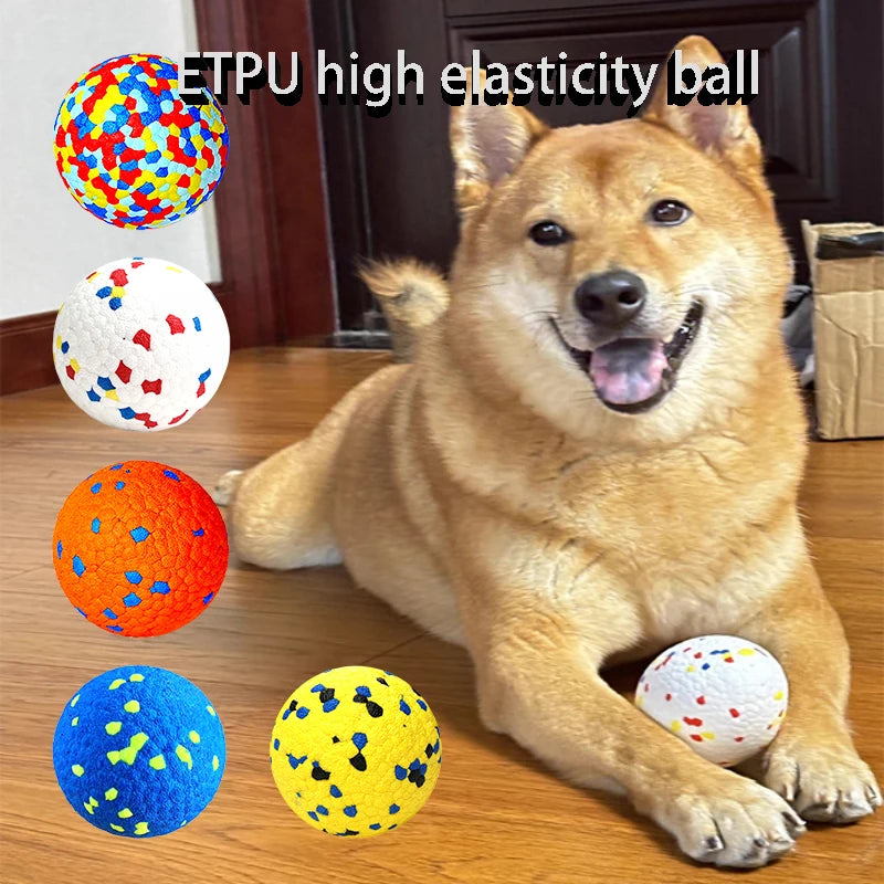 Lightweight Durable Bite Resistant ETPU Fetch Ball for Dogs