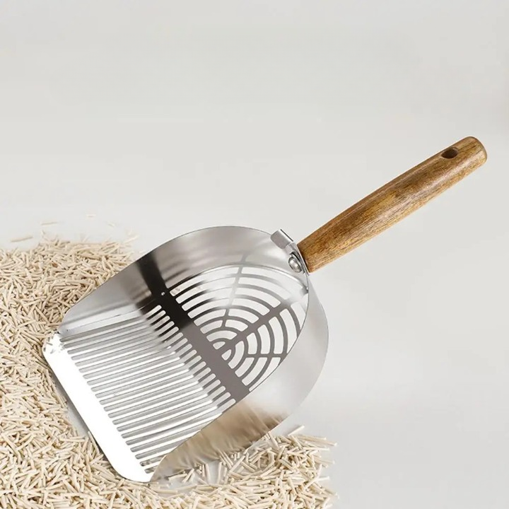 Long Handle Pet Waste Shovel and Litter Scoop