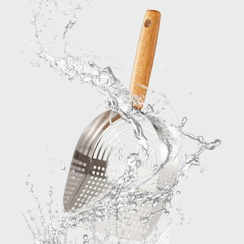 Long Handle Pet Waste Shovel and Litter Scoop