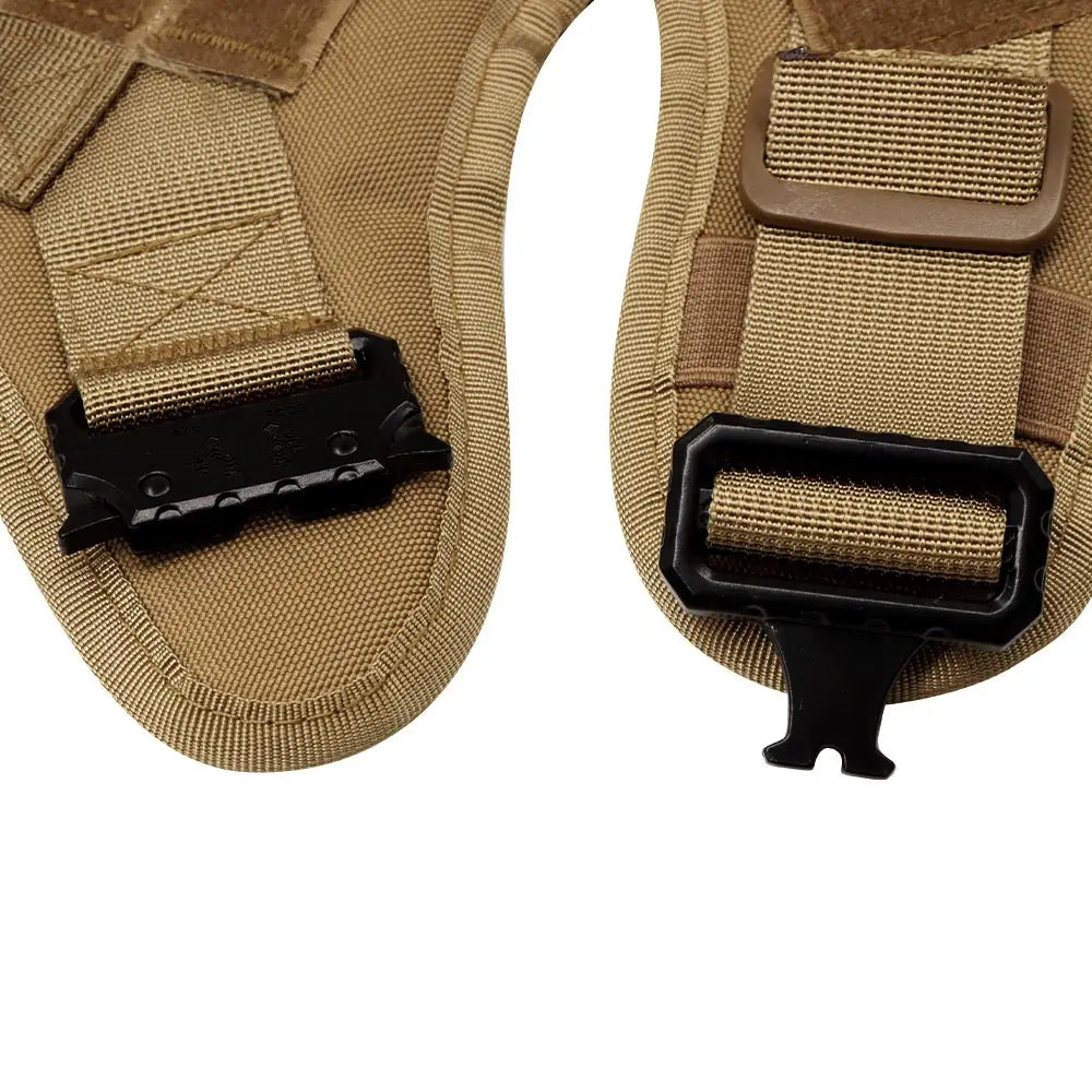 Military Style Large Dog Training Vest Harness