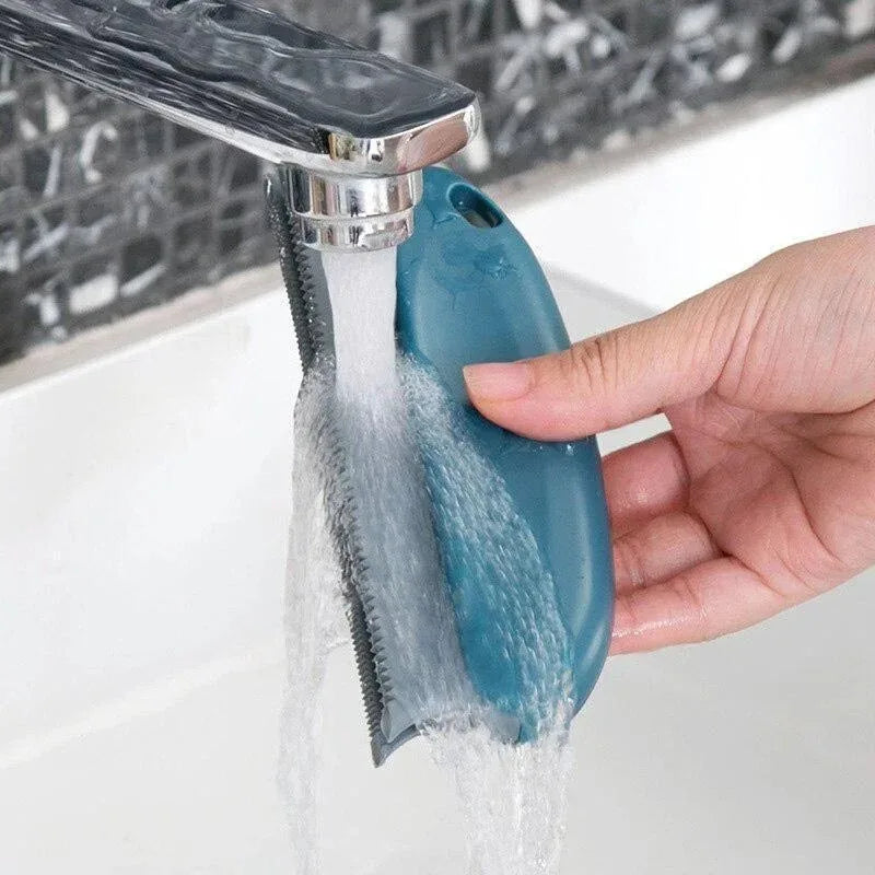 Multi Surface Pet Fur Cleaning Scraper Brush