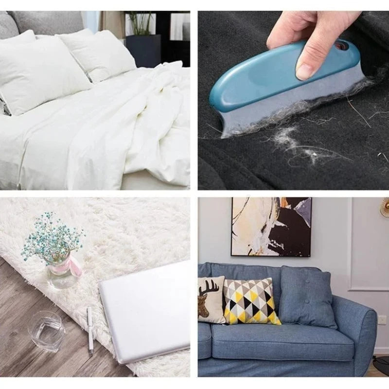 Multi Surface Pet Fur Cleaning Scraper Brush