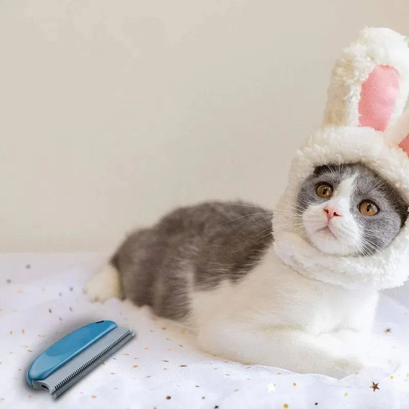 Multi Surface Pet Fur Cleaning Scraper Brush